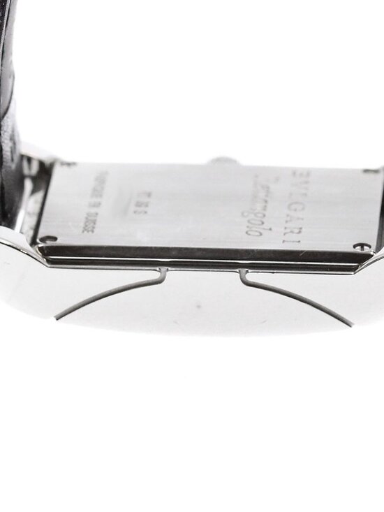 BVLGARI Rettangolo RT39S black diamond bezel black Dial Quartz Ladies_948699 main image 4